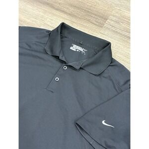 Nike‎ Golf Dri Fit Short Sleeve Size XL Striped Tour Performance Men's Polo